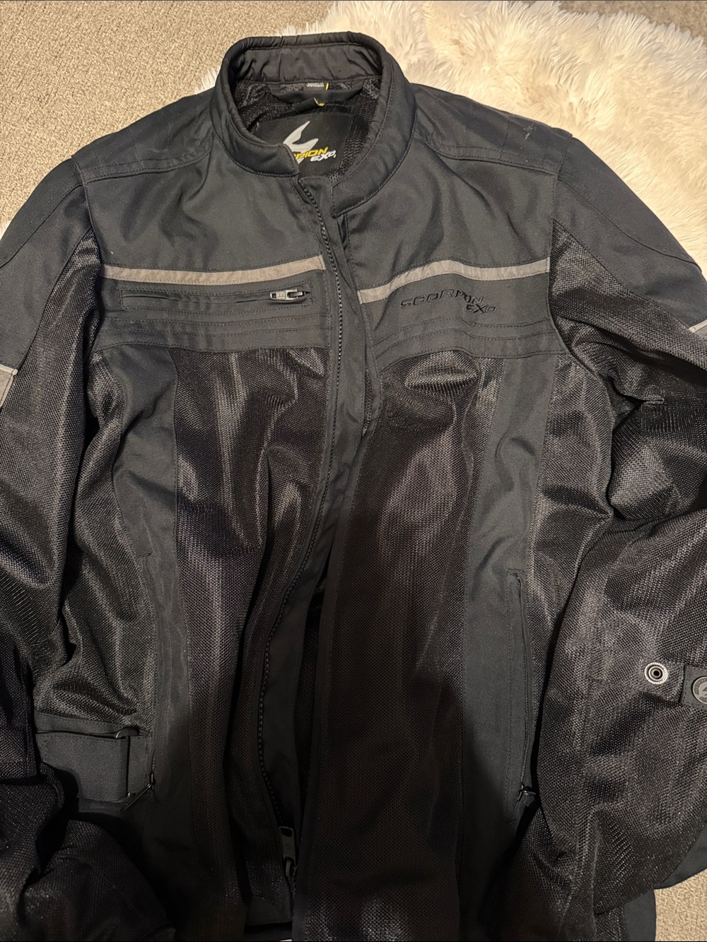 Scorpion EXO Men's Black Performance Motorcycle Jacket